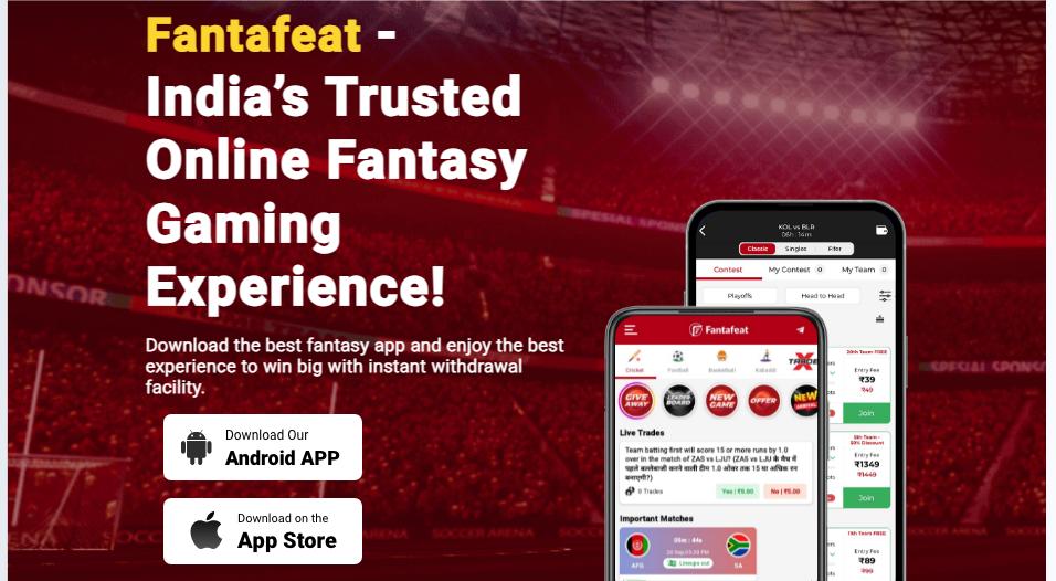 This image is app homepage image of best online betting app
